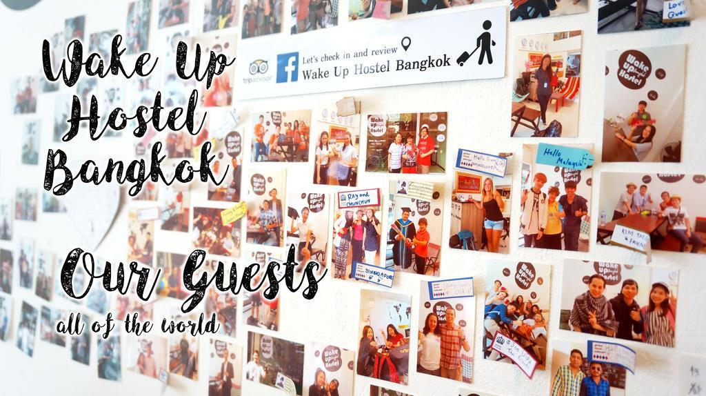 Wake Up Hostel Bangkok Banguecoque Exterior foto
