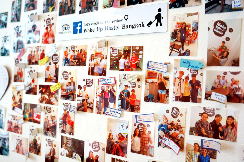Wake Up Hostel Bangkok Banguecoque Exterior foto